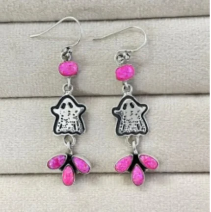 Peek-a-BOO! Stone Drop Earrings | Krush Original PRE-ORDER